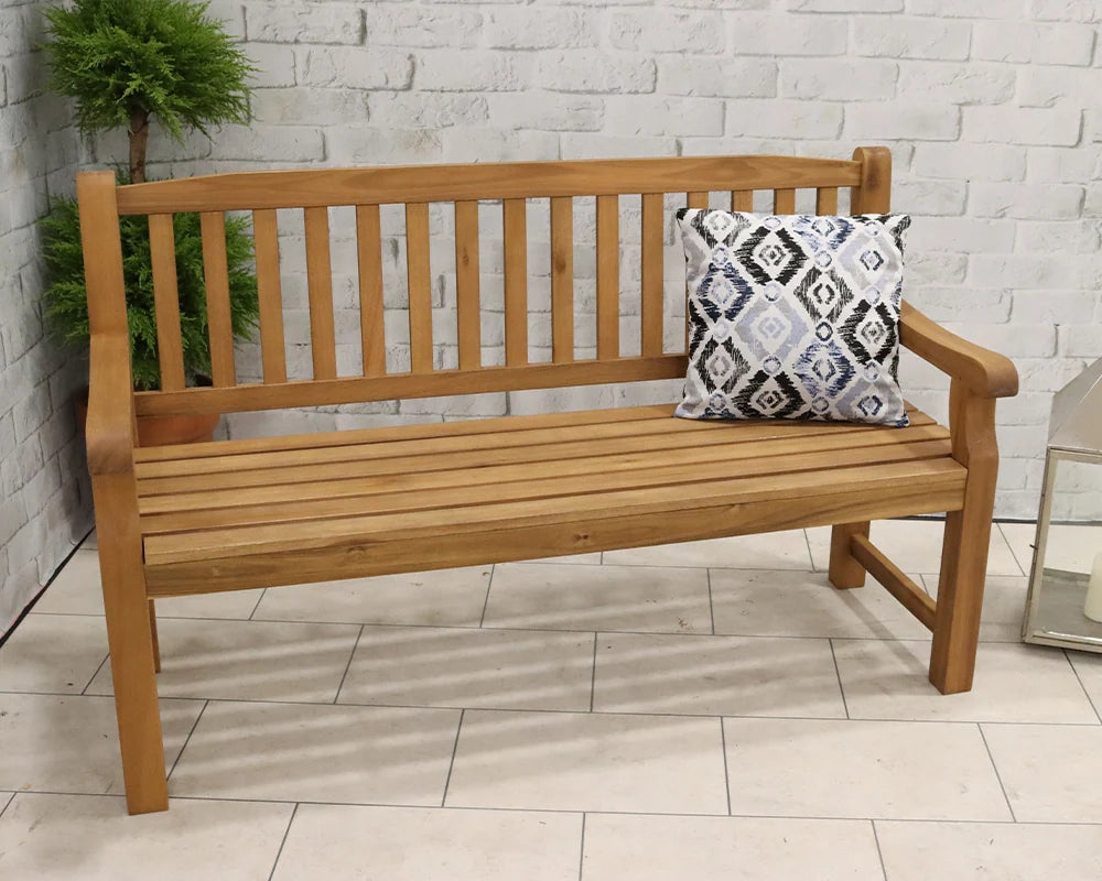 Turnbury 3 Seater Acacia Bench