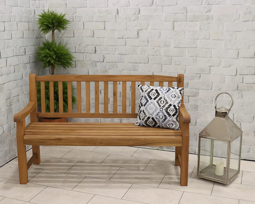 Turnbury 3 Seater Acacia Bench