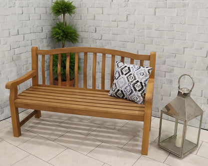 Lytham 3 Seater Acacia Bench