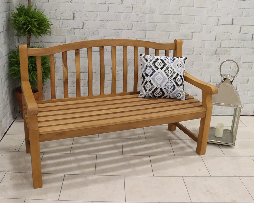 Lytham 3 Seater Acacia Bench