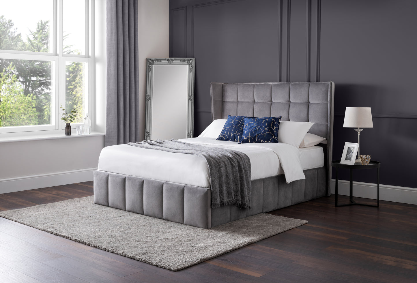 Riviera Double Ottoman Bed