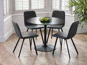 Pair of Goya Dining Chairs Black