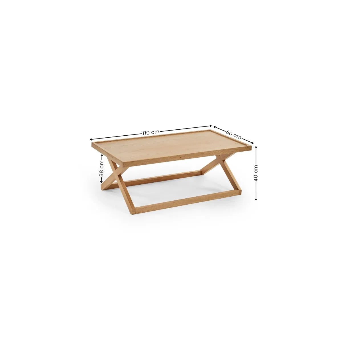 Haddon Natural Oak Effect Coffee Table