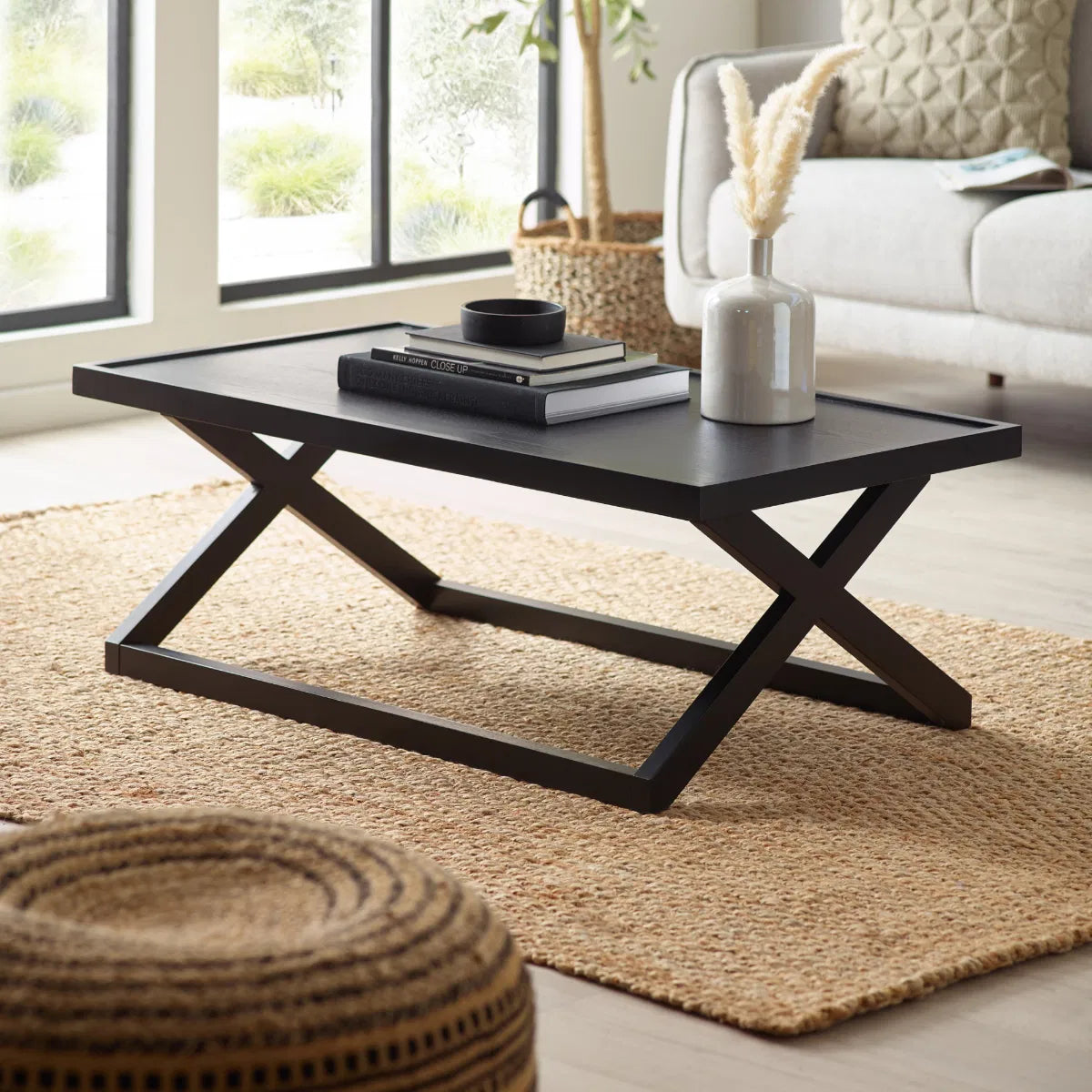 Haddon Black Coffee Table