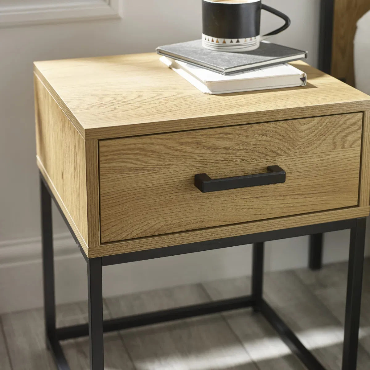 Harlow 1 Drawer Bedside Table
