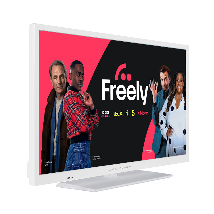 Mitchell and Brown 24″ HD Ready Smart TV In White