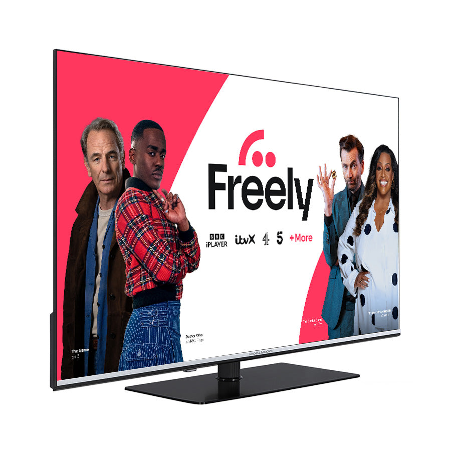 Mitchell and Brown 32″ QLED Full HD Borderless Smart TV