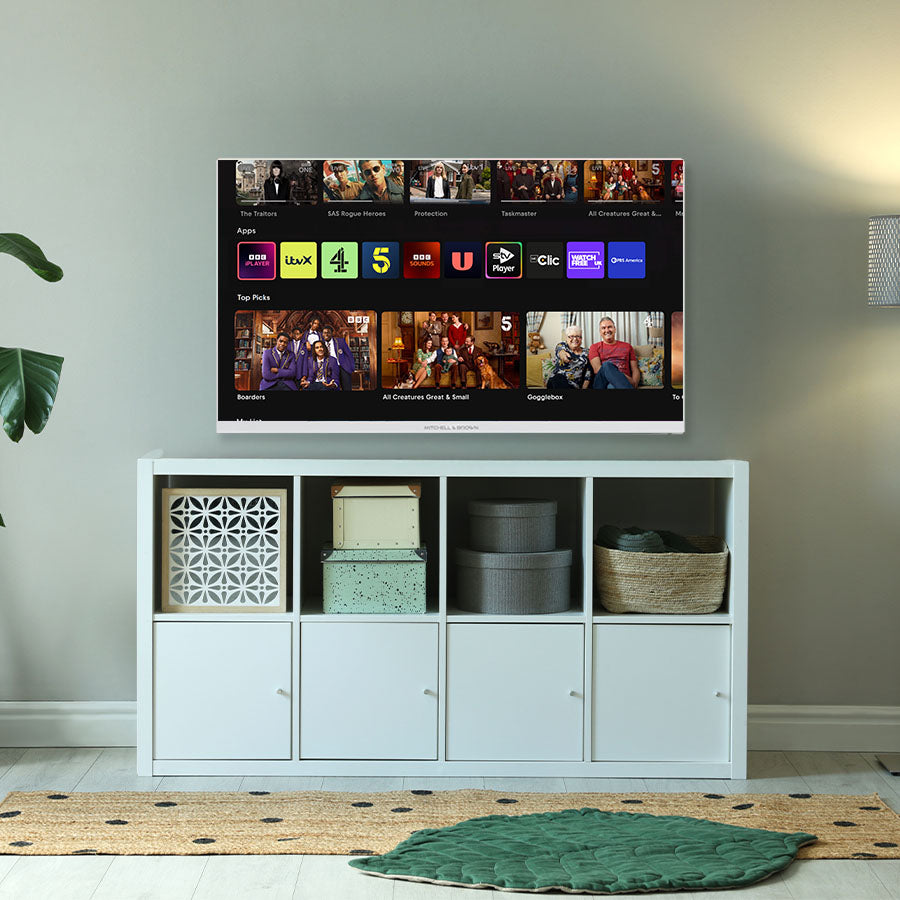 Mitchell and Brown 40″ HD Ready Smart TV In White