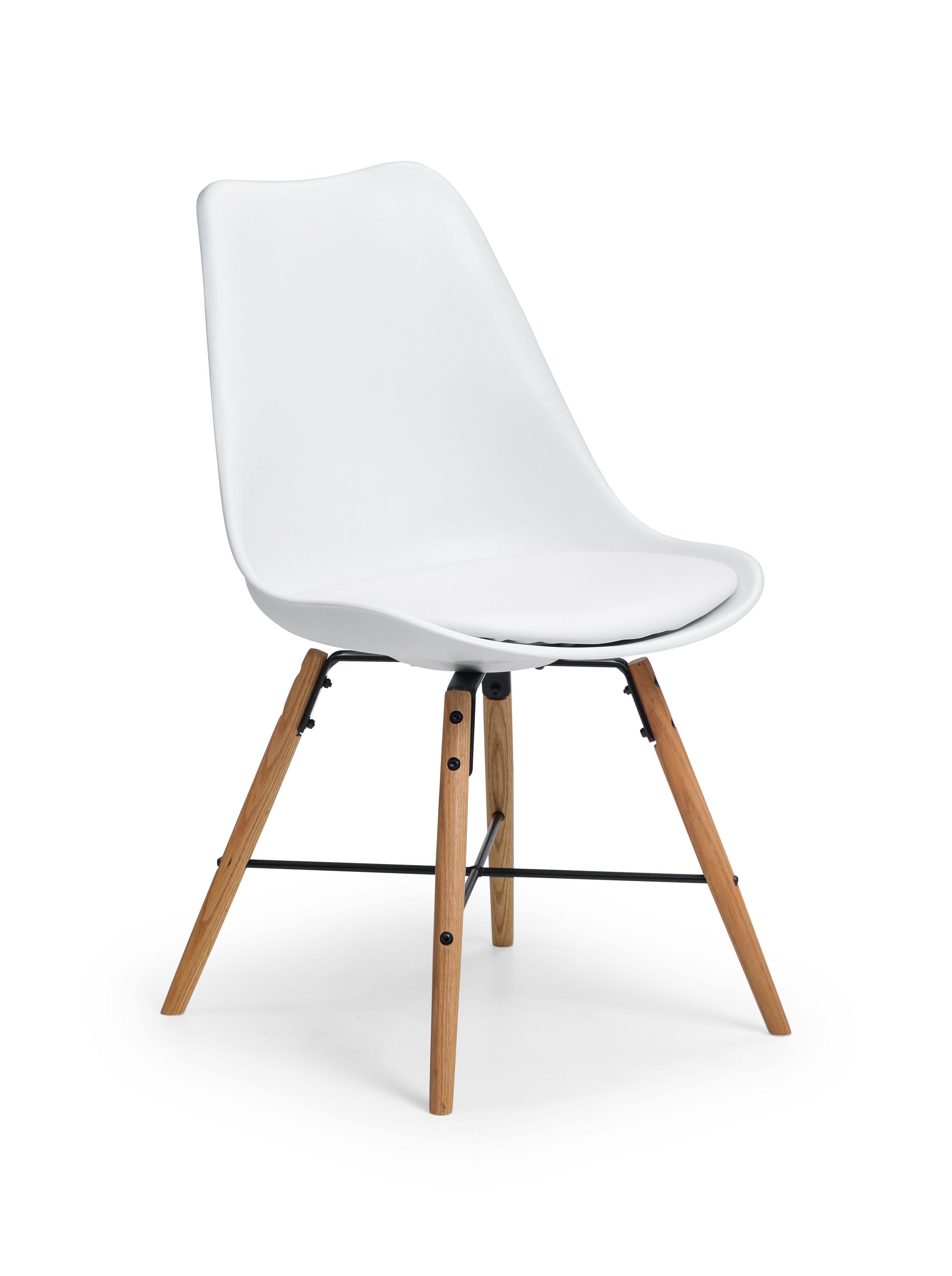 Pair of Kari Dining Chairs White