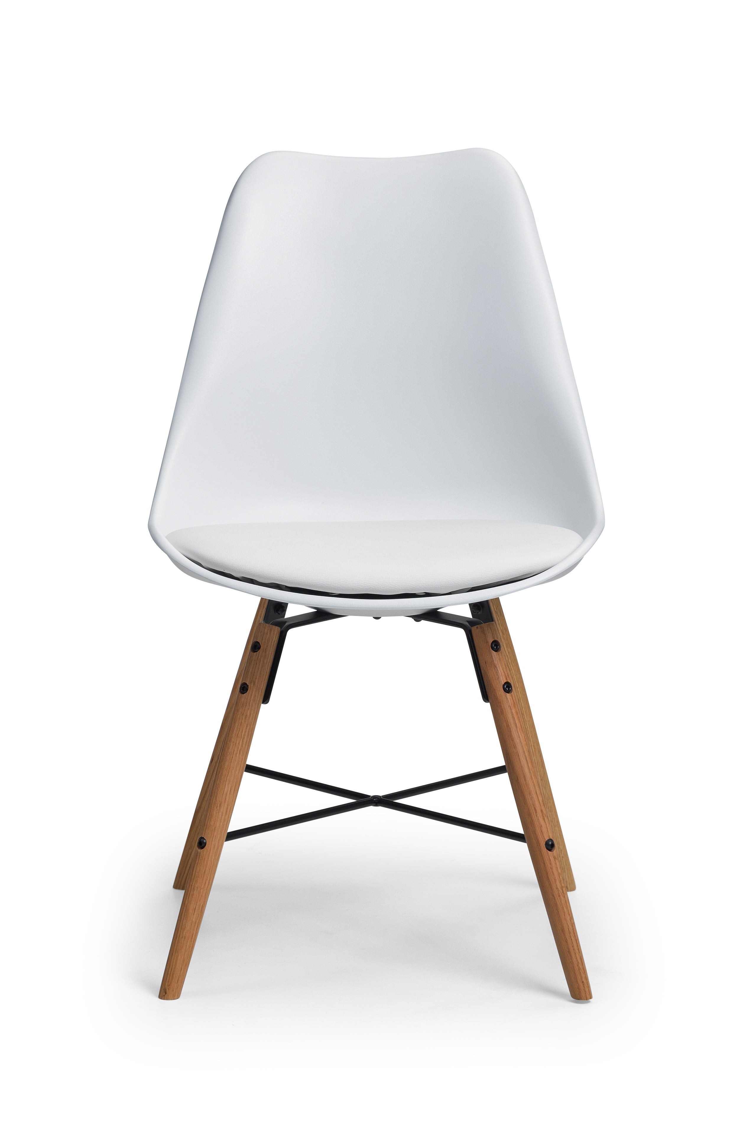 Pair of Kari Dining Chairs White