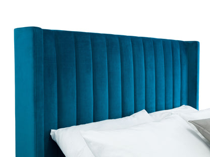 Fernlea Scalloped Headboard Storage Bed