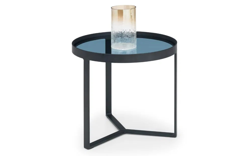 Toronto Lamp Table Smoked Glass