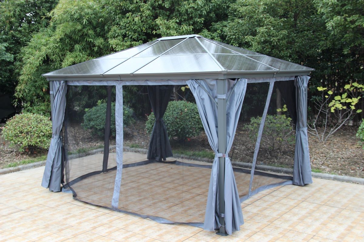 Lugano Polycarbonate Gazebo 3M x 3.6M
