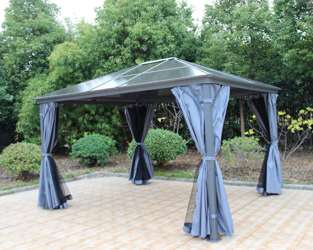 Lugano Polycarbonate Gazebo 3M x 3.6M