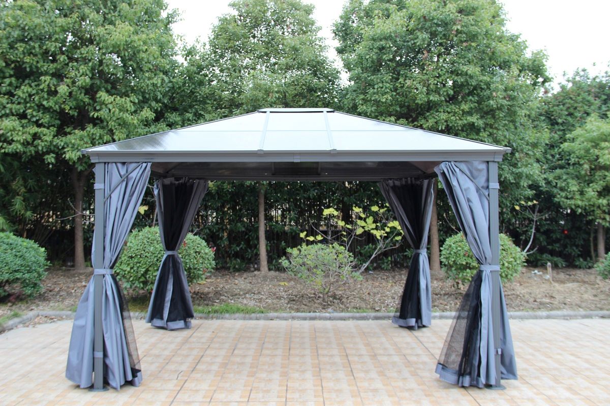 Lugano Polycarbonate Gazebo 3M x 3.6M