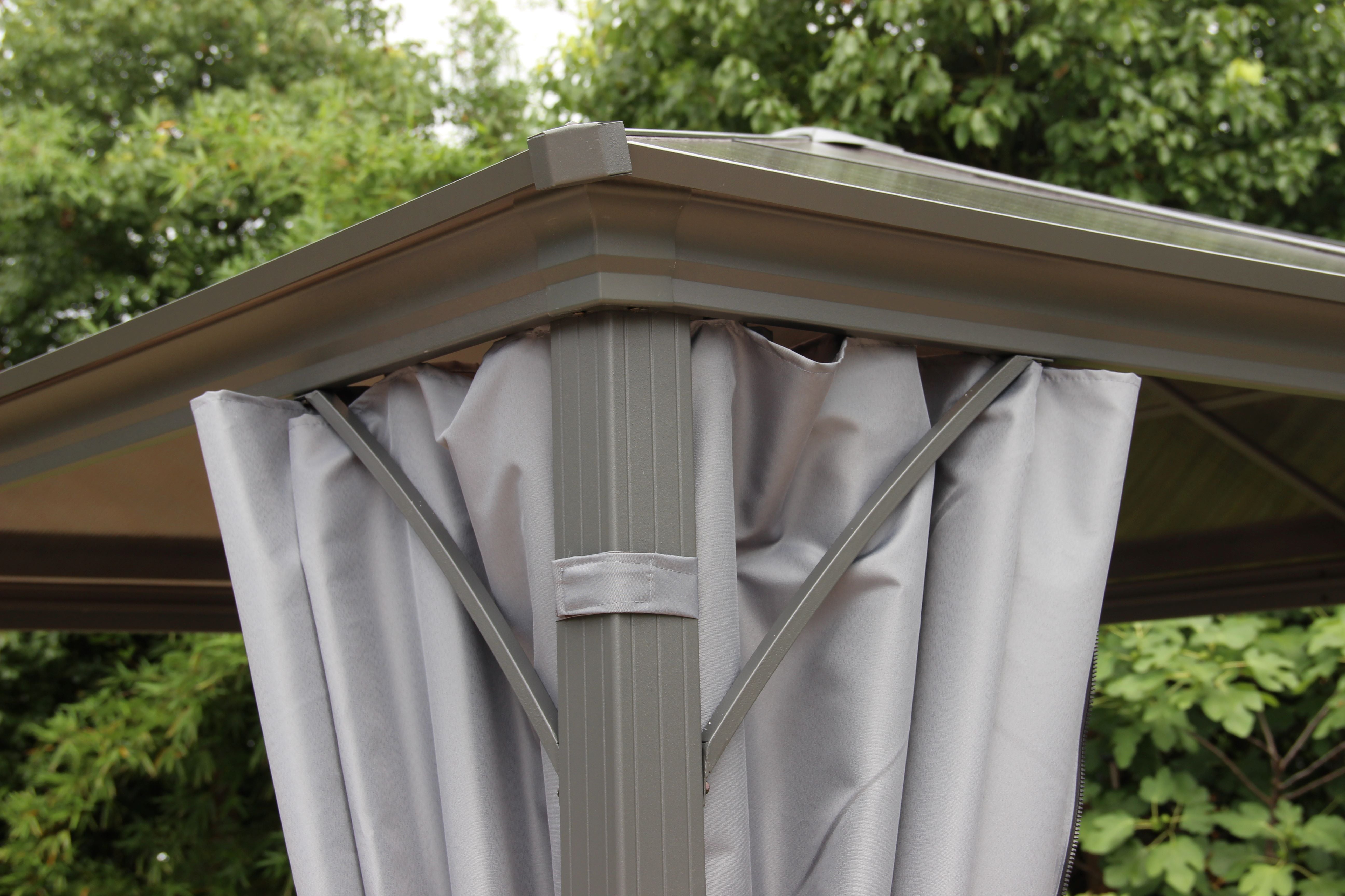 Lugano Polycarbonate Gazebo 3M x 3M