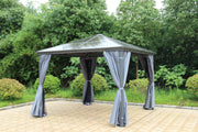 Lugano Polycarbonate Gazebo 3M x 3M