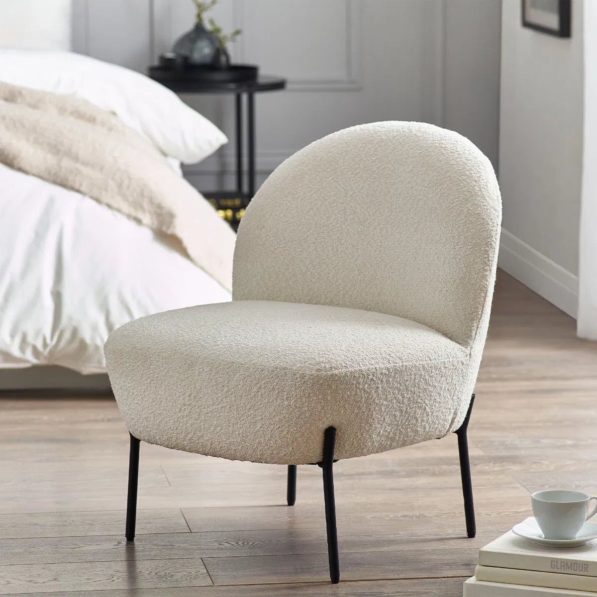 Lulu Boucle Accent Chair