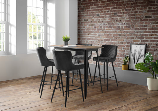 Madrid Bar Stool Grey