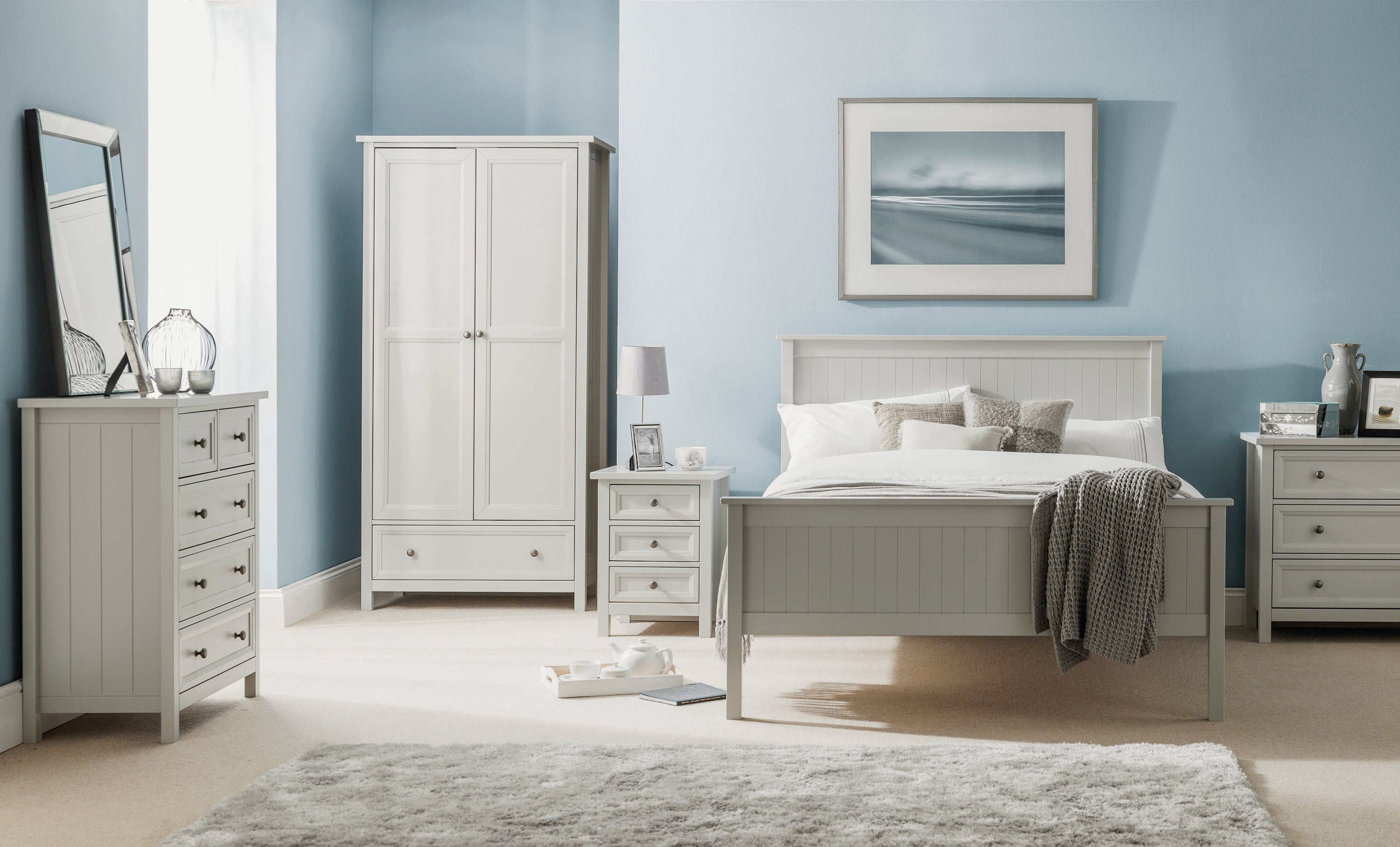 Albany 2 Door 1 Drawer Wardrobe