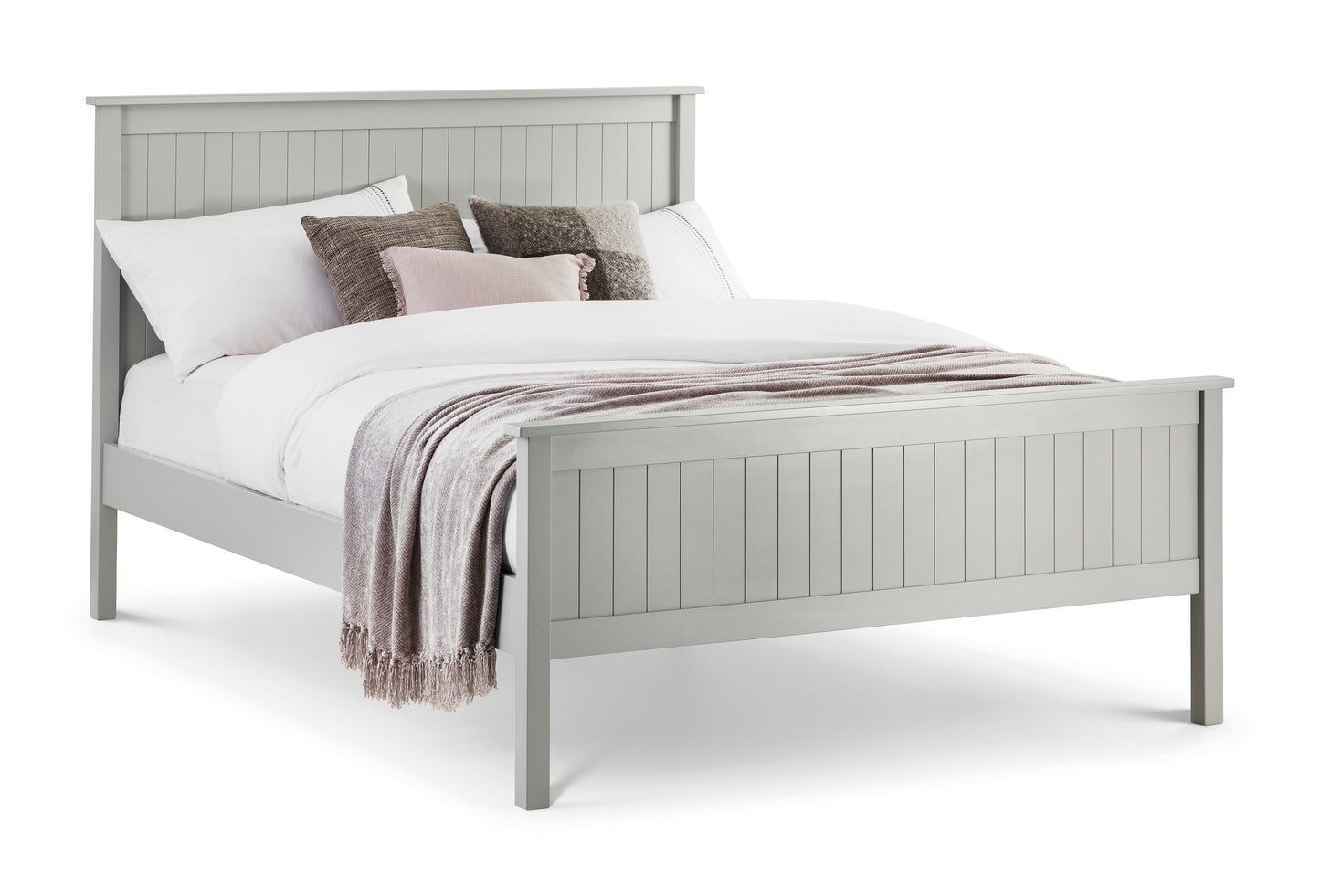 Albany King Size Bed Dove Grey