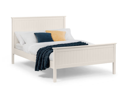 Albany King Size Bed White