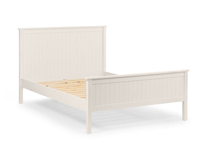 Albany King Size Bed White