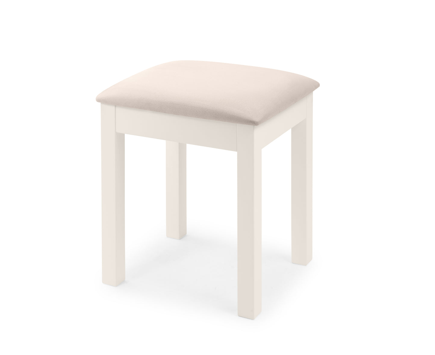 Albany Dressing Table Stool White