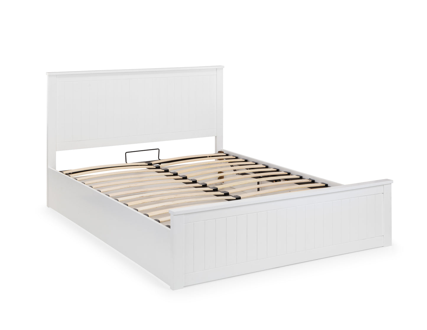 Albany Ottoman King Bed White