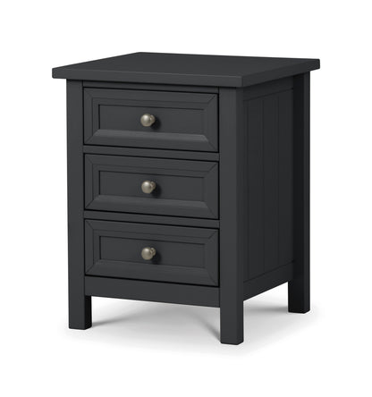 Albany Bedside Table Anthracite