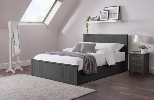 Albany Ottoman Double Bed Anthracite