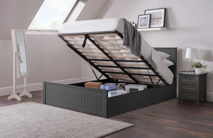 Albany Ottoman Double Bed Anthracite