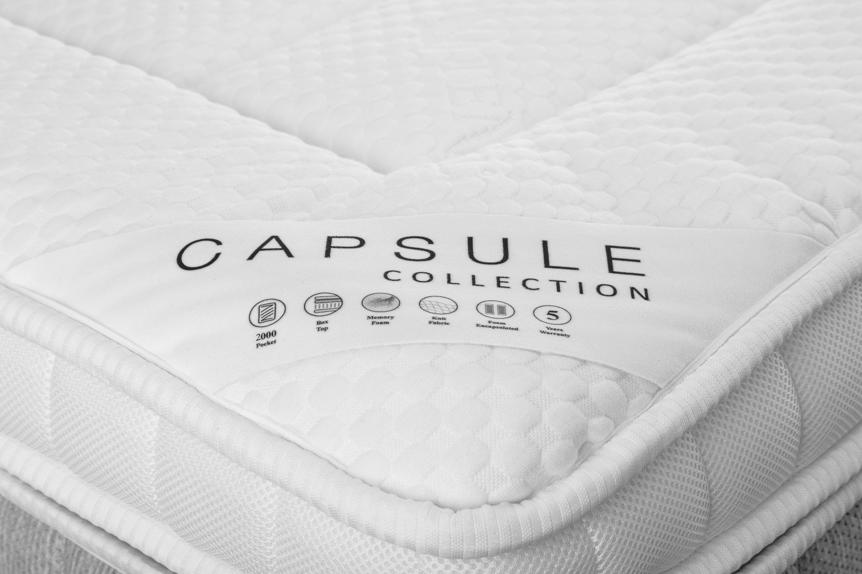 Capsule 2000 Spring Box Top Mattress