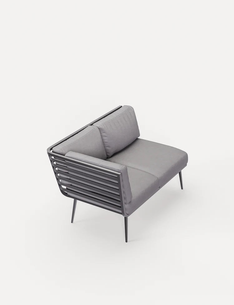 Mayfair Grey Square 10 Seater Firepit Dining set