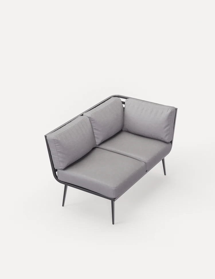 Mayfair Grey Square 10 Seater Firepit Dining set