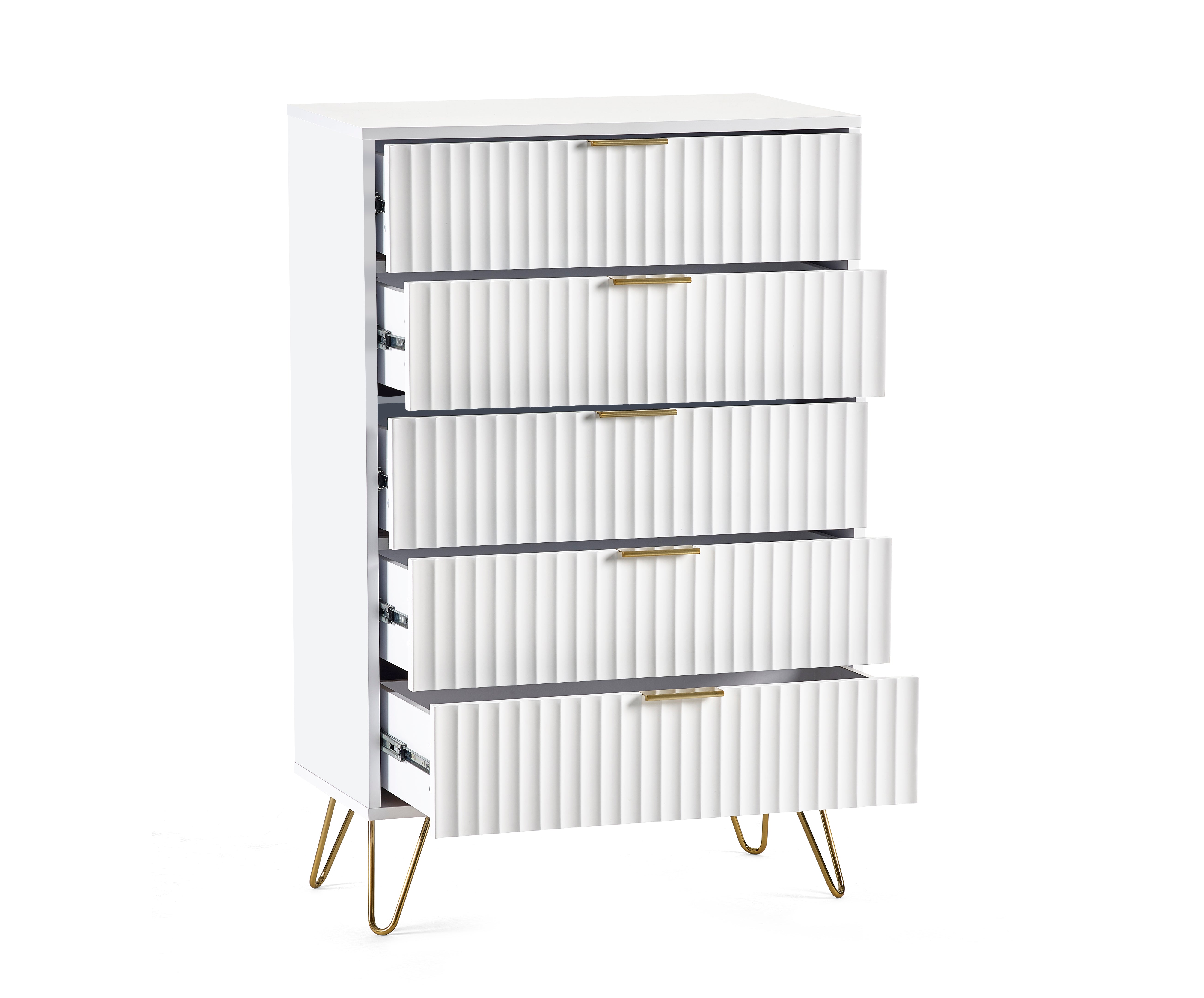 Kyoto Chest of 5 Drawers