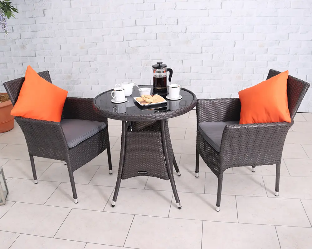 Malaga Two Seater Fixed Bistro Set