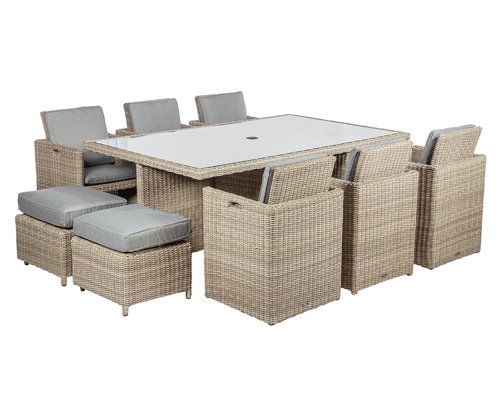 Wentworth 10 Seater Rectangular Cube Set