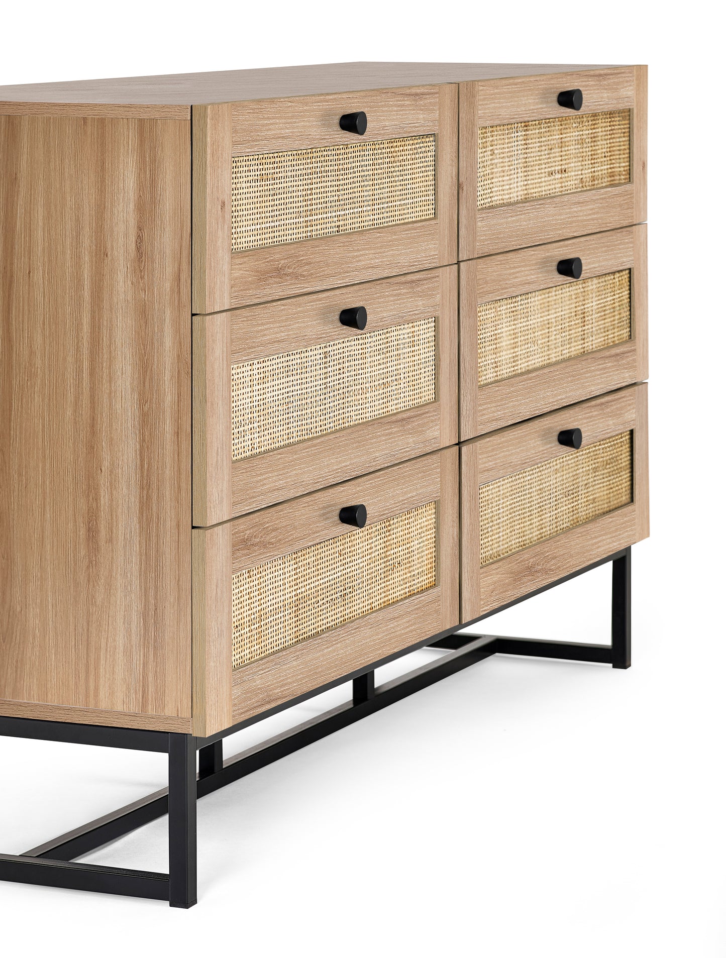 Osaka Wide Chest of Drawers Oak