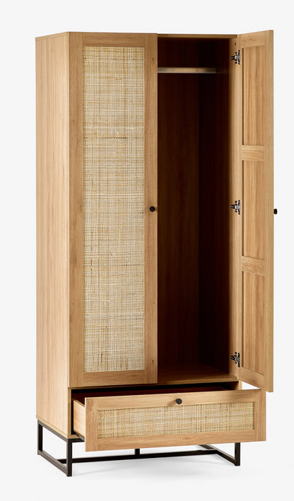 Osaka Wardrobe Oak