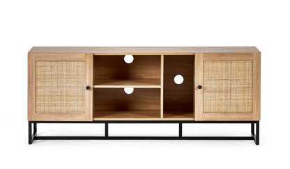 Osaka Widescreen TV Unit Oak