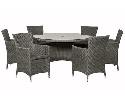 Paris 6 Seater Carver Dining Set