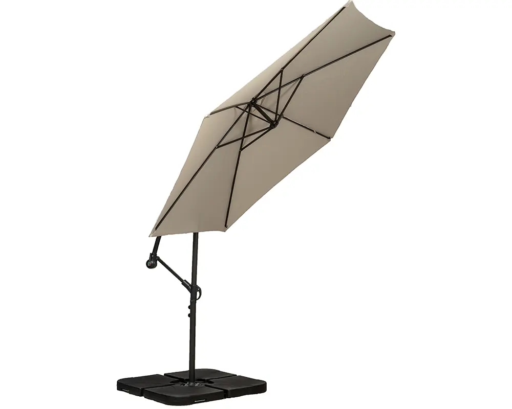 Ivory Standard Cantilever Parasol
