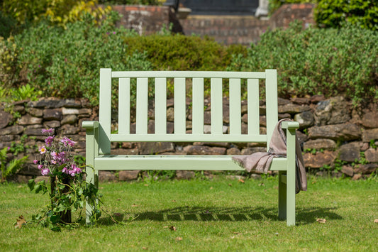 Porto Green 2 Seater Bench