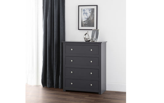 Windemere Chest of Drawers Anthracite