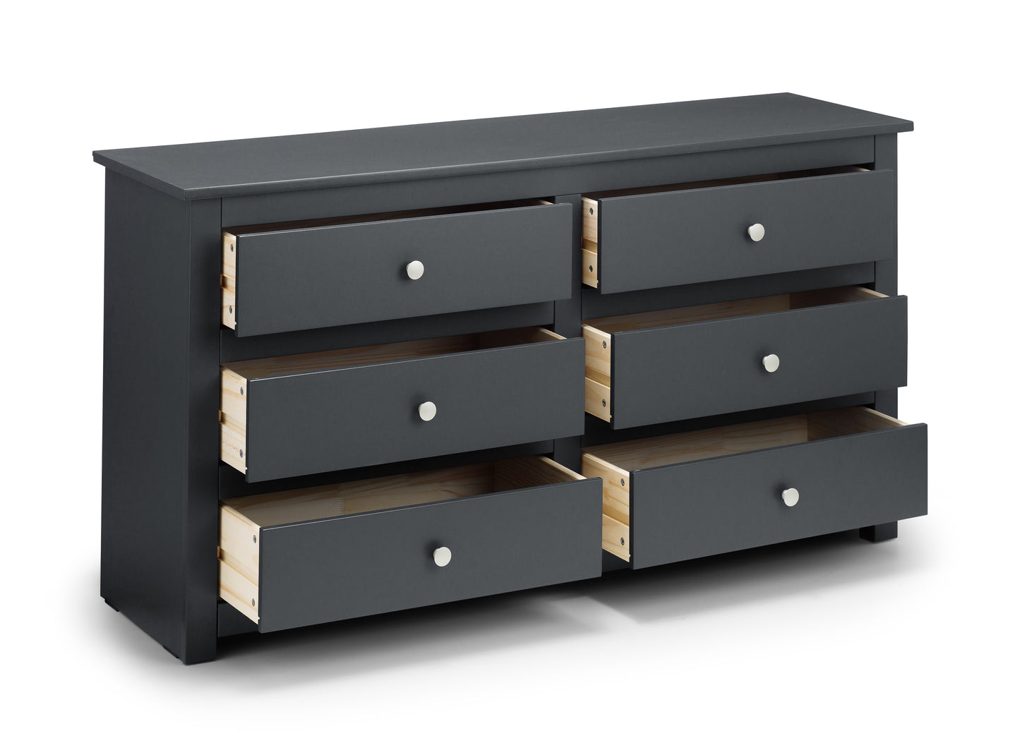 Windemere Wide Chest of Drawers Anthracite