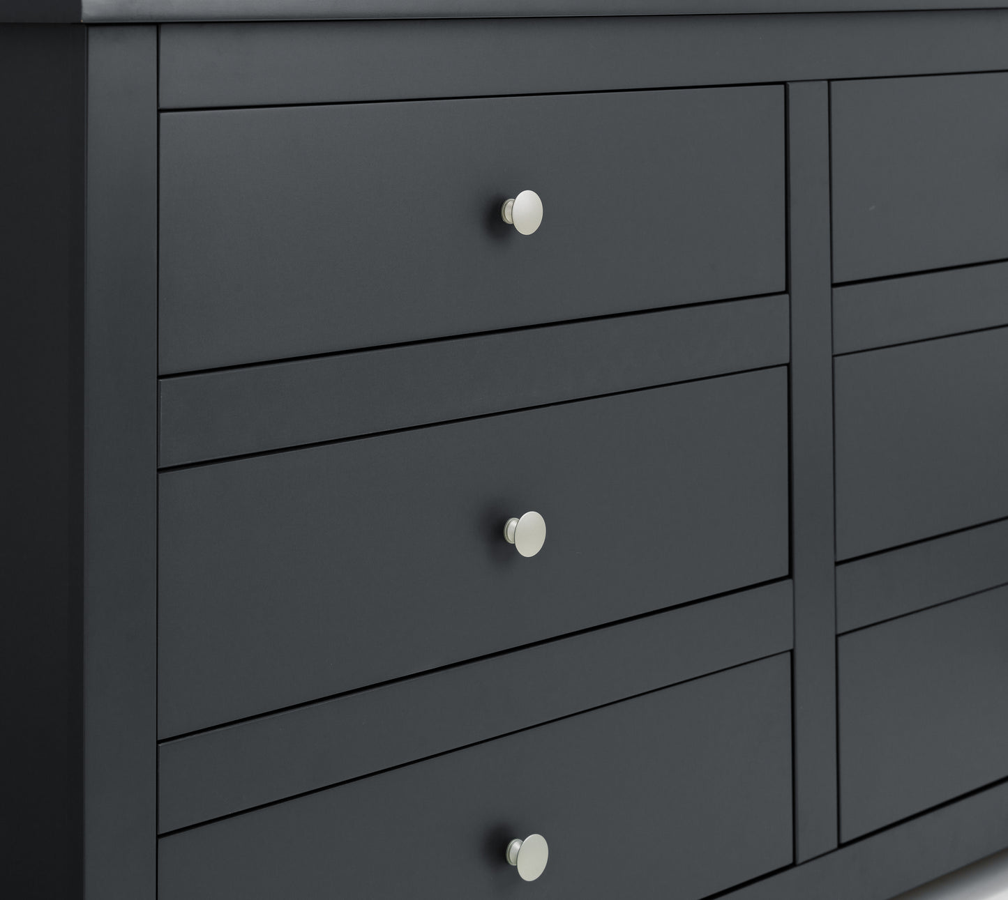 Windemere Wide Chest of Drawers Anthracite