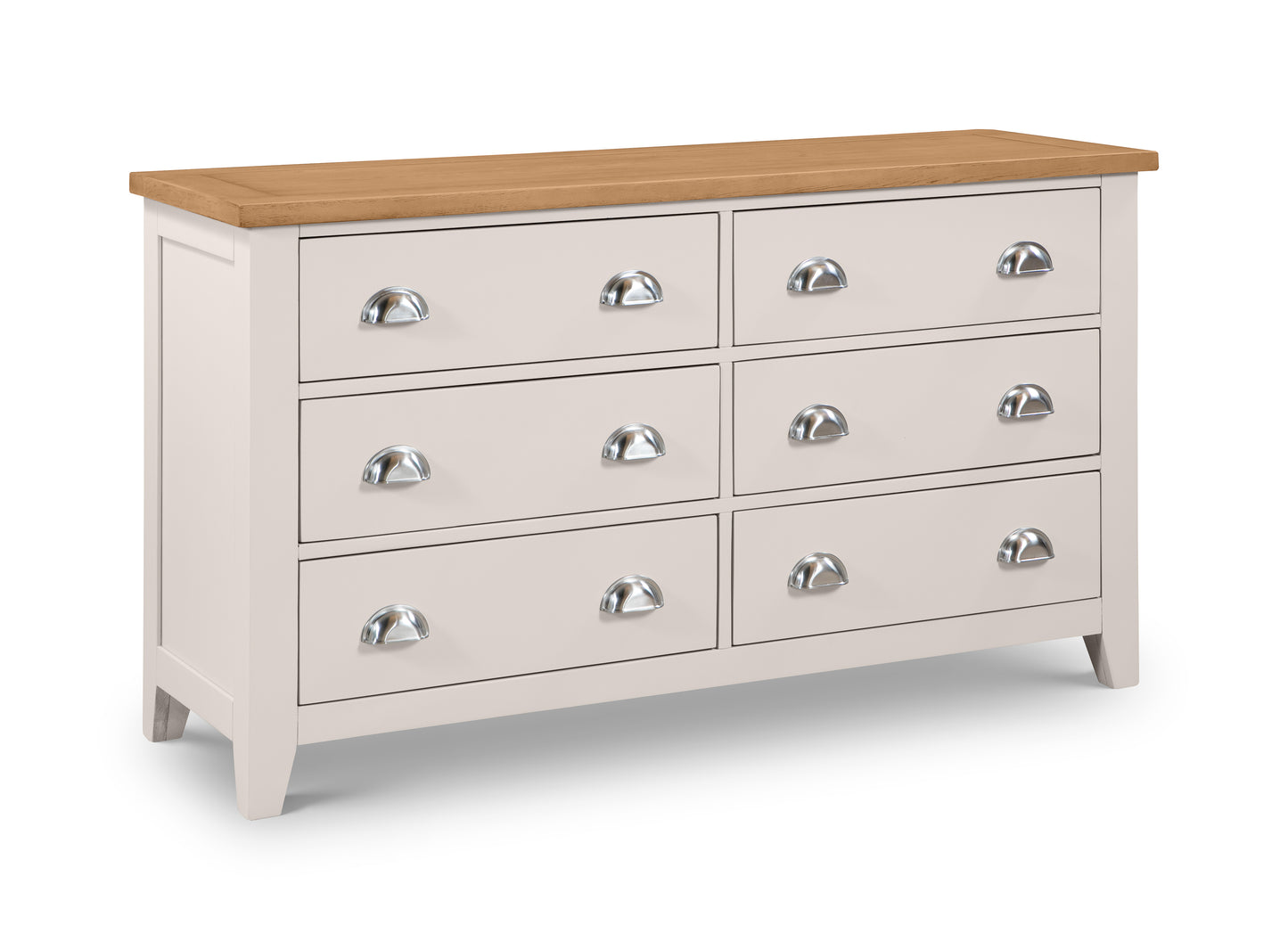 Regent Wide Chest of 6 Drawers