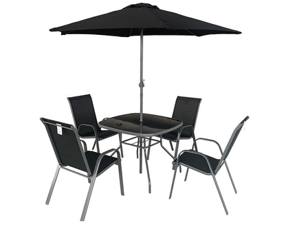 Rio 4 Seater Stacking Dining Set