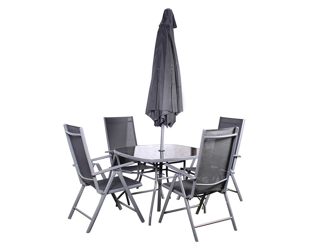 Rio 4 Seater Recliner Dining Set